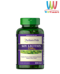 Tinh chất mầm đậu nành Puritan’s Pride Soy Lecithin 1200mg 100 Softgels