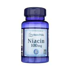 Viên uống bổ sung Niacin (Vitamin B3) Puritan’s Pride Niacin 100mg 100 viên