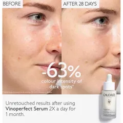 Set serum giảm nám Caudalie Vinoperfect và chống nắng