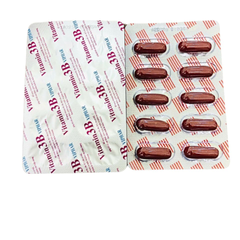 Viên uống Vitamin 3B Viphar - Hỗ trợ B1, B6, B12 Bồi bổ sức khỏe - Hộp 100 viên Duy trì Năng lượng và Tăng cường sức đề kháng 728370