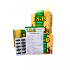 Viên Uống 18B Ginseng Linhzhi Chiết Xuất Đông Trùng Hạ Thảo Hỗ Trợ Tăng Cường Sức Khỏe – Hộp 100Viên 728385
