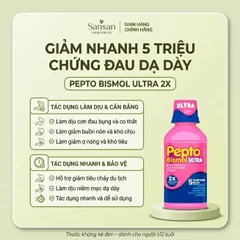 Siro Pepto Bismol ULTRA 354ml - Nội địa Mỹ