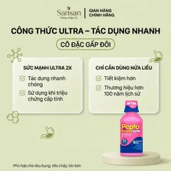 Siro Pepto Bismol ULTRA 354ml - Nội địa Mỹ