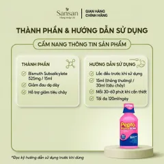Siro Pepto Bismol ULTRA 354ml - Nội địa Mỹ