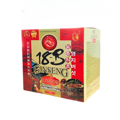 Viên uống Ginseng Linh Chi 18B - Hỗ trợ sức khỏe, tăng cường sức đề kháng, cải thiện mệt mỏi - Hộp 100 viên tự nhiên cao cấp 728389