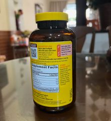 Viên uống bổ sung magie Nature Made Magnesium Citrate 250 mg - Hỗ trợ sức khỏe tim mạch, xương khớp, 180 viên dễ uống 728441