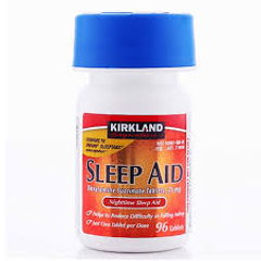 Viên uống hỗ trợ giấc ngủ ngon Kirkland Signature Sleep Aid 2 hộp x96 viên 728468