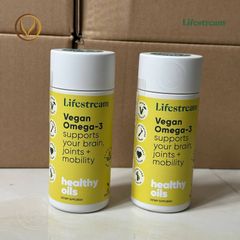 Viên uống omega3 thuần chay từ Tảo biển Lifestream Vegan Omega-3 (45 viên)