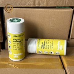 Viên uống omega3 thuần chay từ Tảo biển Lifestream Vegan Omega-3 (45 viên)