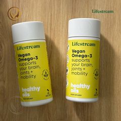 Viên uống omega3 thuần chay từ Tảo biển Lifestream Vegan Omega-3 (45 viên)