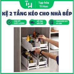 Kệ 2 tầng Kéo Cho Nhà Bếp (TH3)
