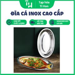 Đĩa Cá Inox Cao Cấp An Toàn, Sang Trọng (TH10)