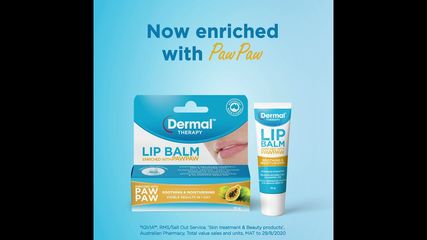 Son Dưỡng Môi Thâm Nẻ Dermal Therapy Lip Balm Paw Paw