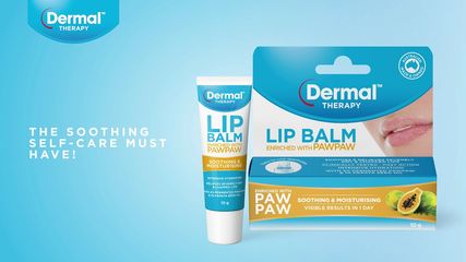 Son Dưỡng Môi Thâm Nẻ Dermal Therapy Lip Balm Paw Paw