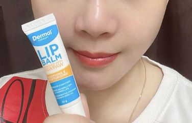 Son Dưỡng Môi Thâm Nẻ Dermal Therapy Lip Balm Paw Paw