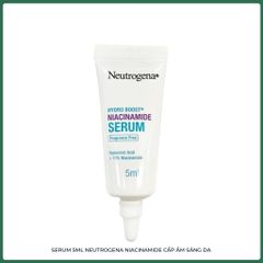 Tinh Chất Se Khít Lỗ Chân Lông Neutrogena Hydro Boost Niacinamide Serum 5ml Sample