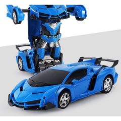 Đồ chơi xe ô tô điều khiển từ xa biến hình robot (Màu ngẫu nhiên) (TH54)