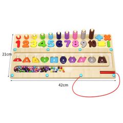 Bảng Số Đếm Logarit Bằng Gỗ (TH68)