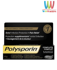 Kem bôi làm mờ sẹo Polysporin Heal Fast Formula Complete 30g