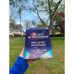 Miếng dán trắng răng Crest 3D Whitestrips Professional Express White 20 gói
