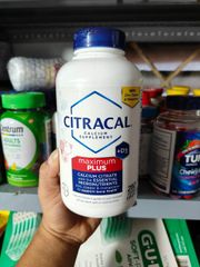 Viên uống bổ sung Canxi Citracal Maximum Calcium Citrate +D3 280 viên 728693