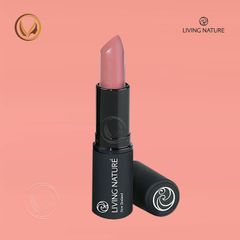 Son môi màu hồng 100% tự nhiên Living Nature Lipstick Laughter 05 (4.0g)