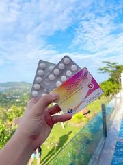 Kẹo Ngậm Trắng Da Glutathion Fort của Pháp hộp 30v