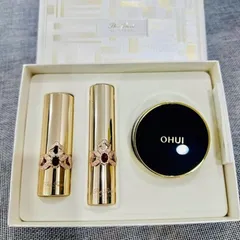 Bộ Son Ohui The First và Phấn Nước Mini - Trang Điểm Mềm Mịn, Bé Mặt Rạng Rỡ