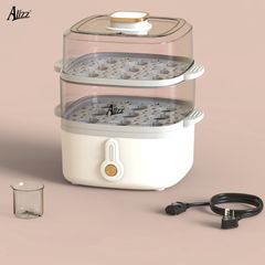 Máy hấp thực phẩm 2 tầng 300W ALIZZ AL-14551 (Màu ngẫu nhiên) (TH84)