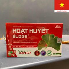 Hoạt huyết Éloge - Giúp tăng cường tuần hoàn não - hộp 60 viên