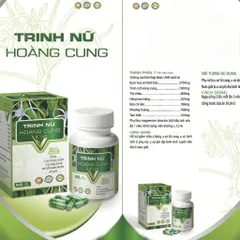 Viên Uống Trinh Nữ Hoàng Cung - 60 viên giúp giảm u xơ tử cung u nang buồng trứng