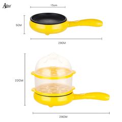 Hấp trứng 2 tầng có nắp ALIZZ AL-14504 (TH90)