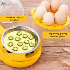 Hấp trứng 2 tầng có nắp ALIZZ AL-14504 (TH90)