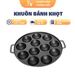 Khuôn Bánh Khọt Chống Dính Nắp Nhôm XK đủ size loại dày và mỏng (TV143)