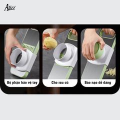 Dụng cụ cắt rau củ đa năng 6 dao ALIZZ AL-14501 (TH93)