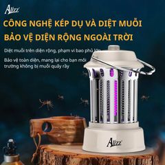 Đèn bắt muỗi tích hợp đèn ngủ ALIZZ AL-14225 (TH110)