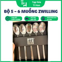 Bộ 5 - 6 muỗng inox Zwilling Đức cao cấp dài hàng dày (TH117)