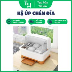 Kệ úp chén đĩa, úp bình sữa có nắp đậy (Màu ngẫu nhiên) (TH119)