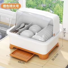 Kệ úp chén đĩa, úp bình sữa có nắp đậy (Màu ngẫu nhiên) (TH119)