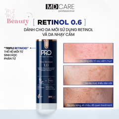 MD CARE PRO-RETINOL 1.0 0.6 Kem Dưỡng Làm Sáng Và Cải Thiện Nếp Nhăn 30ml