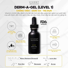 Serum Vivant Derm-A-Gel® Giảm Nếp Nhăn & Đều Màu Da - 30ml Dành Cho Tất Cả Loại Da