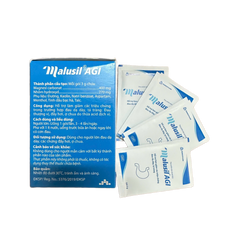 Cốm Dạ Dày Malusil AGI Giúp Giảm Acid Dịch Vị, Giảm Đau Dạ Dày, Đầy Hơi, Ợ Chua - Hộp 30 Gói