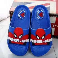 Hàng QC - Dép lê nhện siêu nhân spiderman mùa hè cho bé trai chống trơn trượt thoáng khí hoạt hình