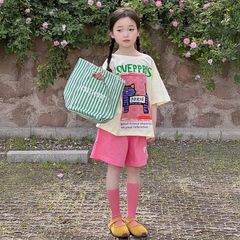 Set bộ thun cotton mèo con cute đáng yêu dễ thương mát mẻ thoáng khí mùa hè cho bé gái 35-45kg