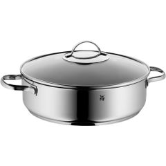 Nồi Chảo WMF 28cm Chống Dính Sâu Lòng, Vung Kính Chịu Nhiệt, Chất Liệu Thép Không Gỉ, Chính Hãng Đức - Dùng Cho Bếp Từ