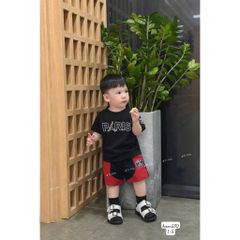 Set bộ thể thao cho bé trai thun cotton mát mẻ thoáng khí mùa hè boy phố mặc đi chơi đi học