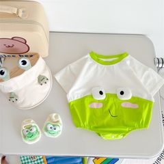 Hàng QC Áo liền quần bodysuit áo liền thân họat hình ếch con cute đáng yêu vui nhộn dễ thương cho bé
