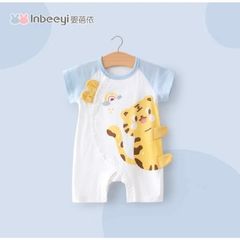 Bodysuit cộc hổ con đáng yêu cute mát mẻ mùa hè cho bé 3-14kg