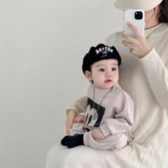 Hàng QC Body suit nỉ áo liền thân micky hoạt hình cute đáng yêu dày dặn thu đông cho bé trai bé gái