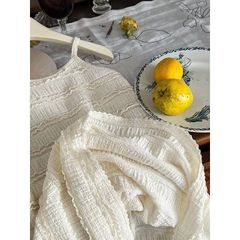Hàng QC - Váy hai dây ren hoa tầng xinh xắn điệu đà vintage hàn quốc mùa hè cho bé gái